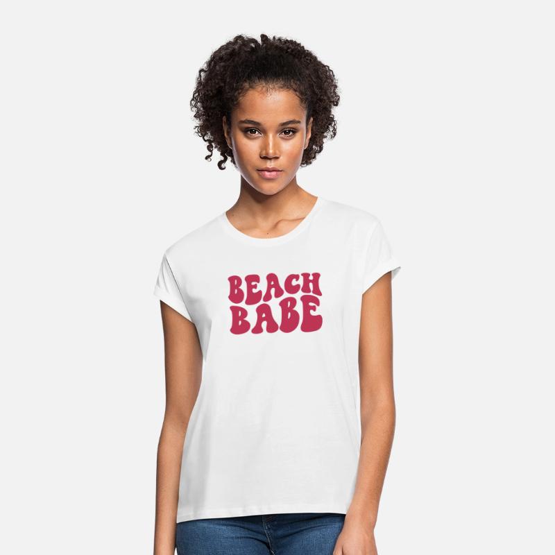 Beach Babe Magenta Pink Beach Theme Bachelorette