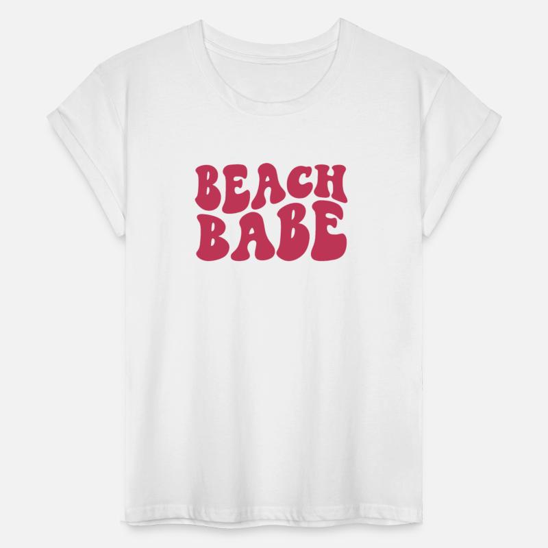 Beach Babe Magenta Pink Beach Theme Bachelorette