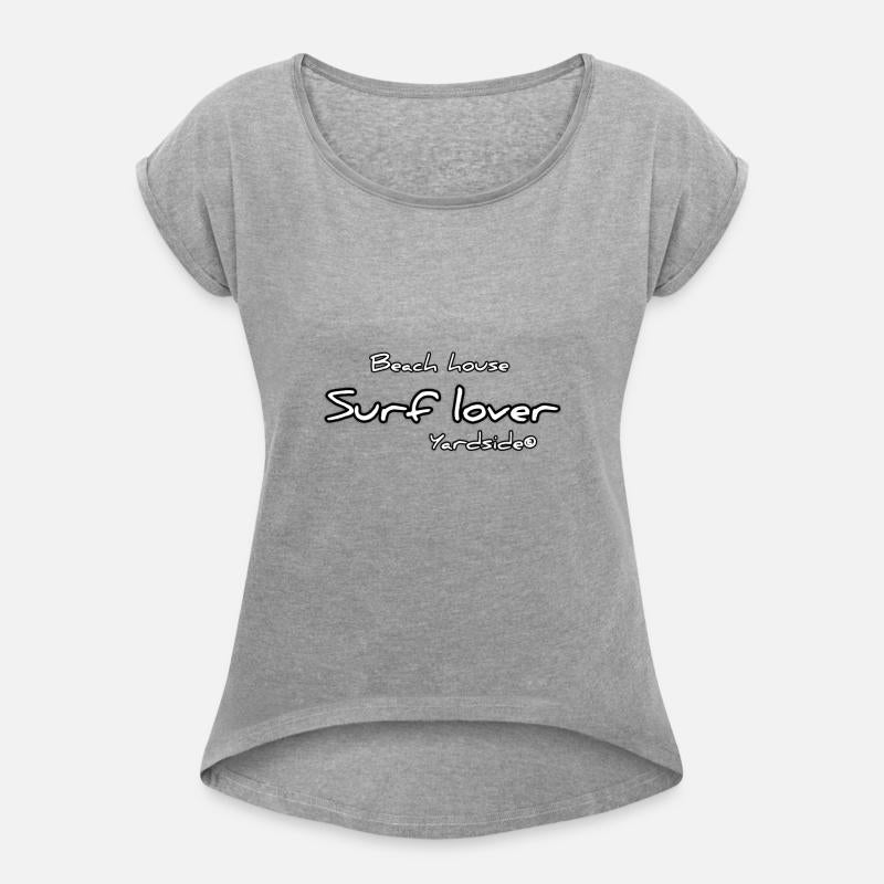 Beach house Surf lover Yardside font logo white