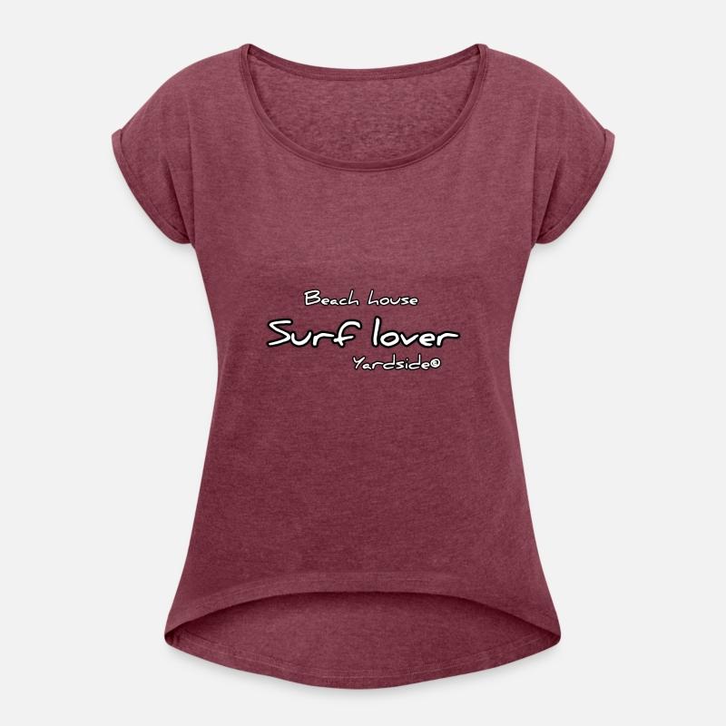 Beach house Surf lover Yardside font logo white