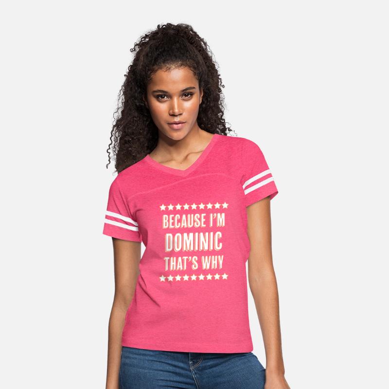 Because I'm Dominic T's Why Name -