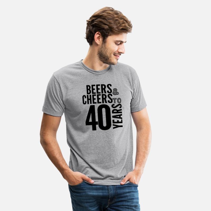 Beers and cheers to 40 years birthday anniversary