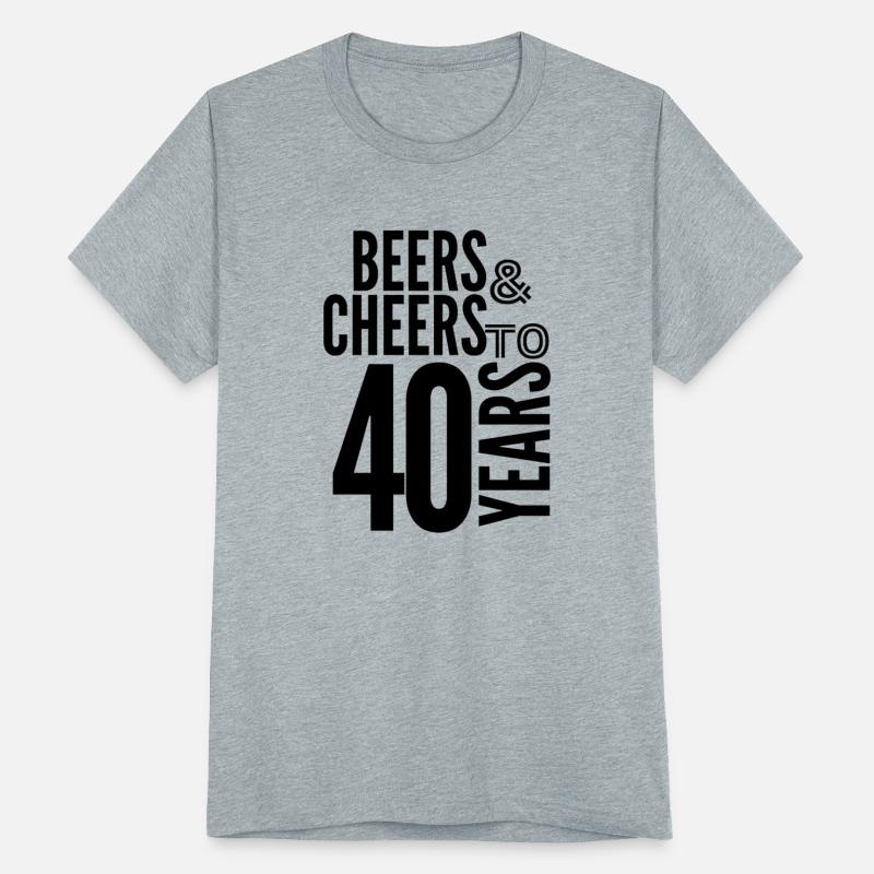 Beers and cheers to 40 years birthday anniversary