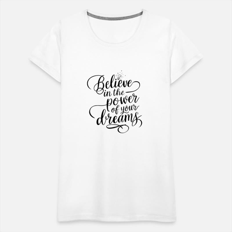 Believe in the Power Motivational T shirts and mug