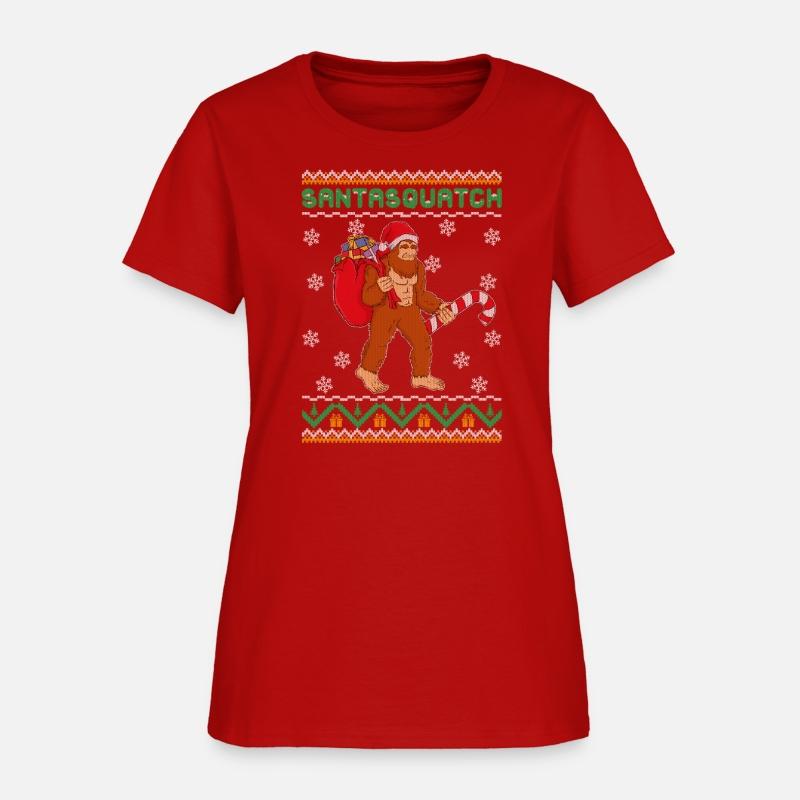 Believe Santa Squatch Sasquatch Santasquatch