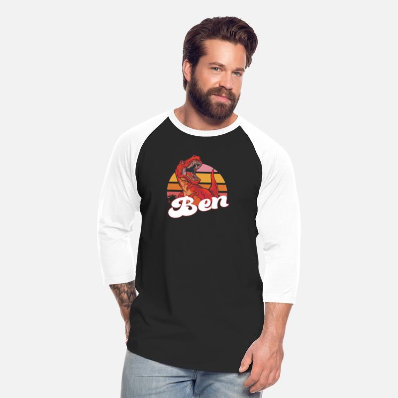 BEN - Lovely boy name with T-REX dino