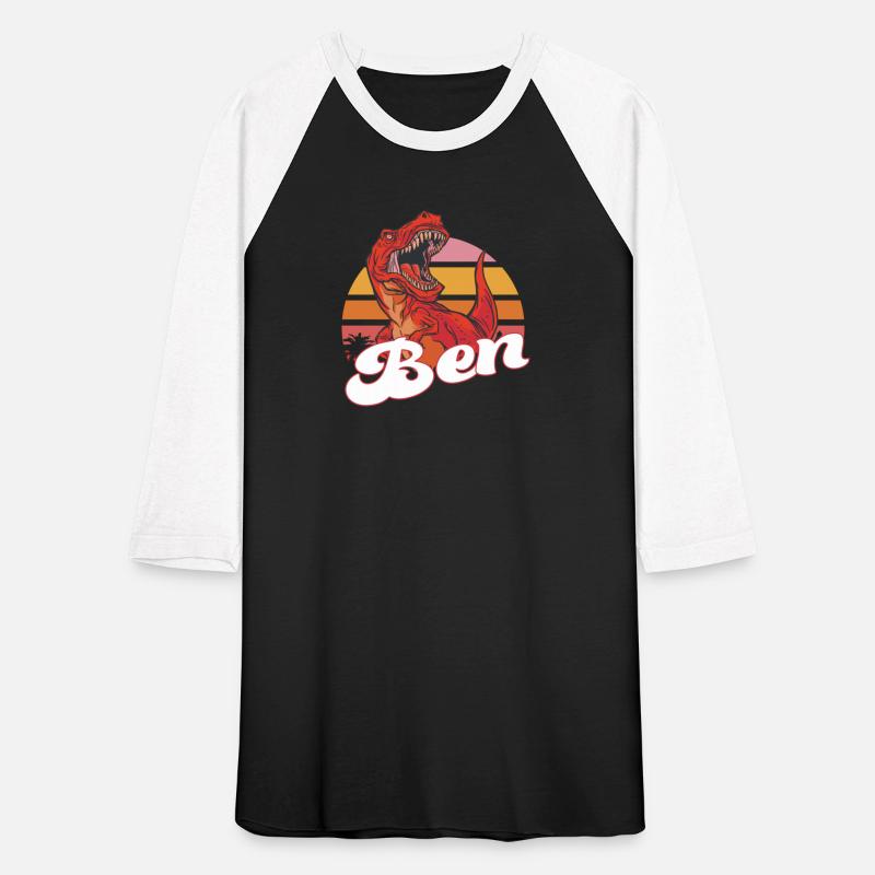 BEN - Lovely boy name with T-REX dino