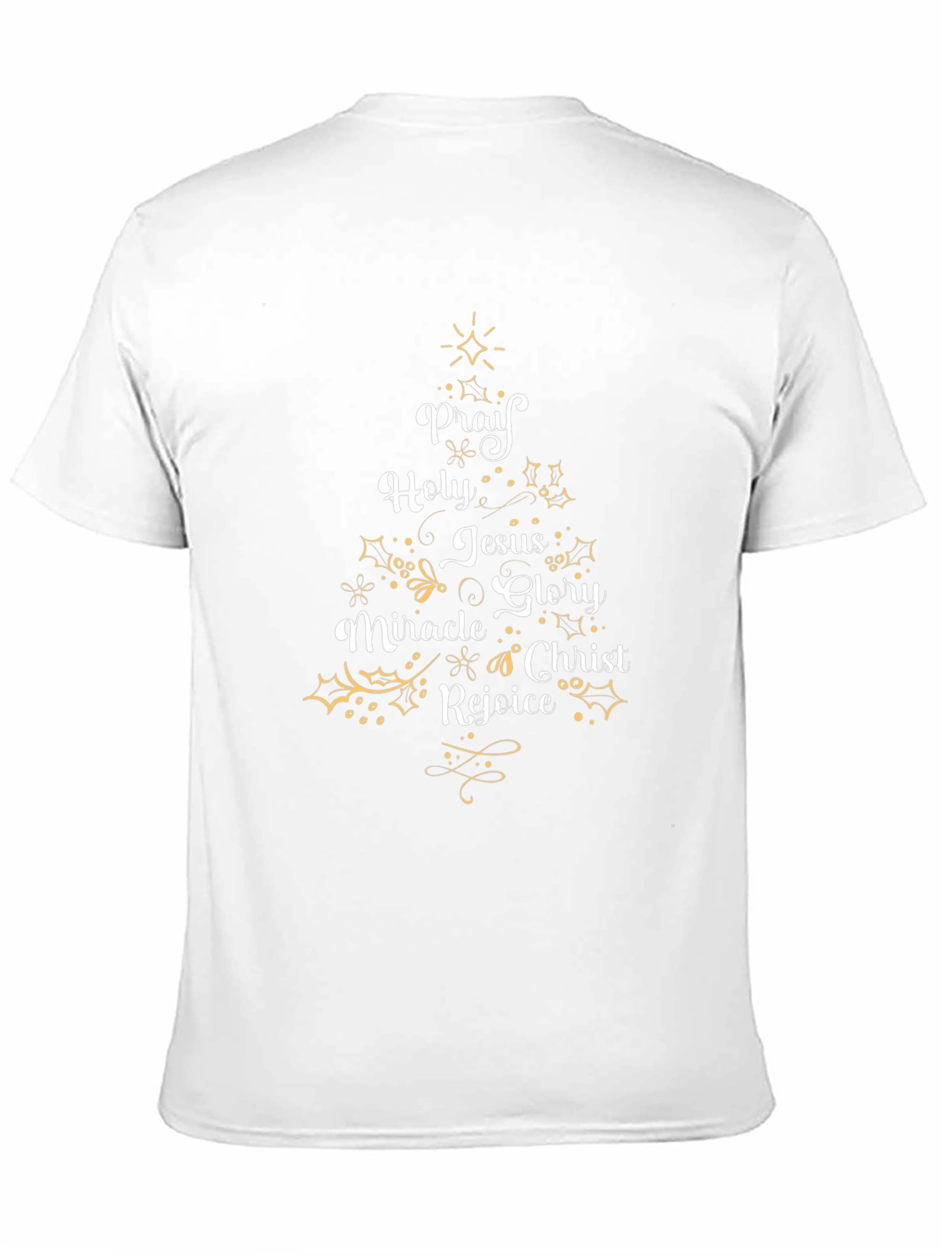 Pray Holy Christmas Graphic Tee