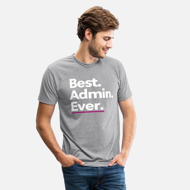 Best. Admin. Ever. - White Text with Pink Accent