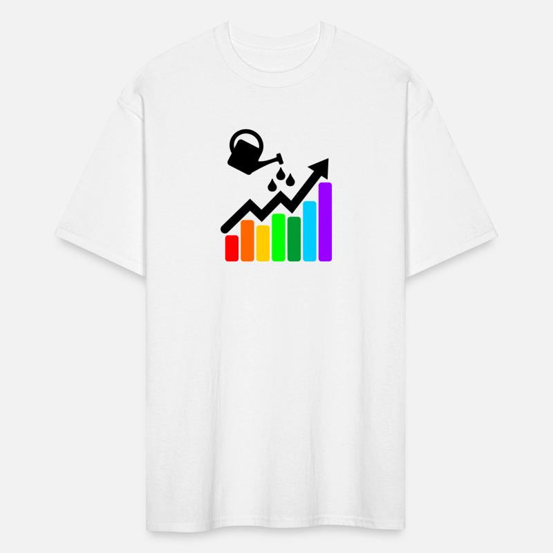 Better results colored graph and watering can