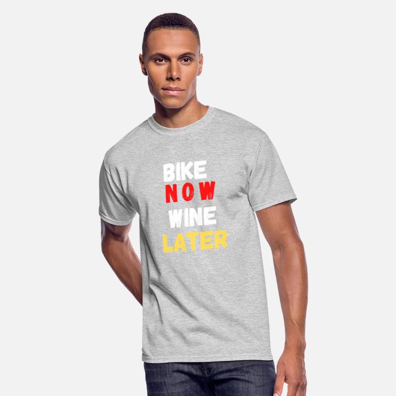 bike now wine later