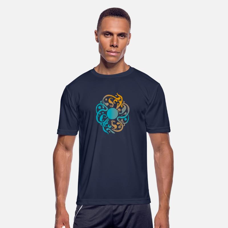 Biomorphic Mandala Desert Mirage Art