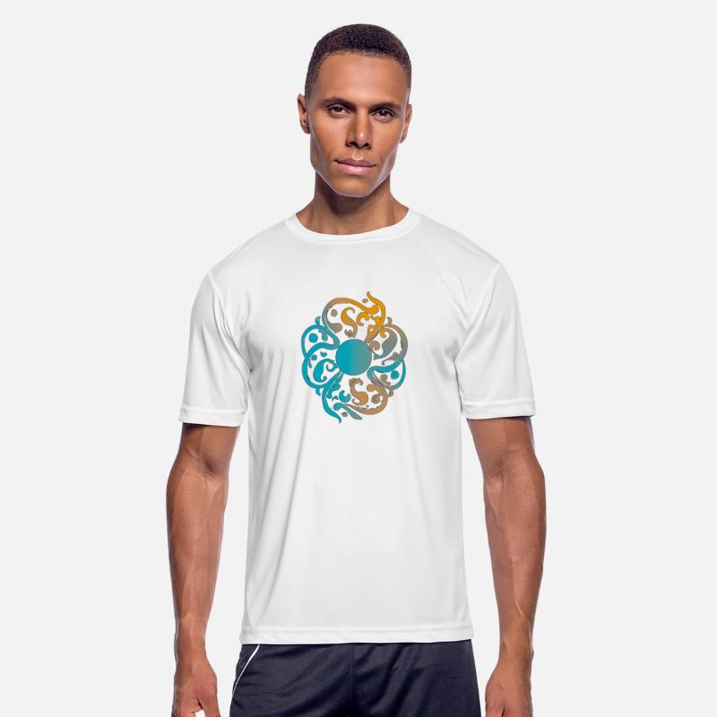 Biomorphic Mandala Desert Mirage Art
