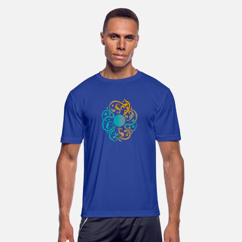 Biomorphic Mandala Desert Mirage Art
