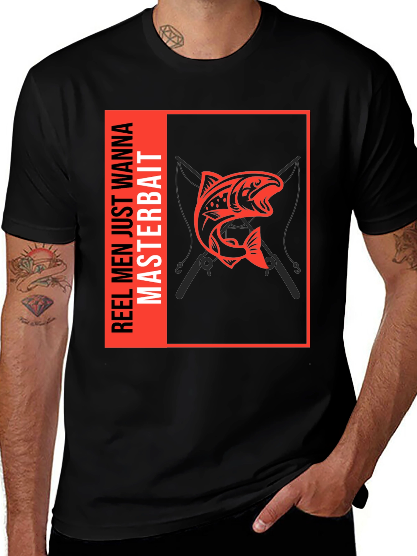 Reel Men Masterbait Graphic T-Shirt