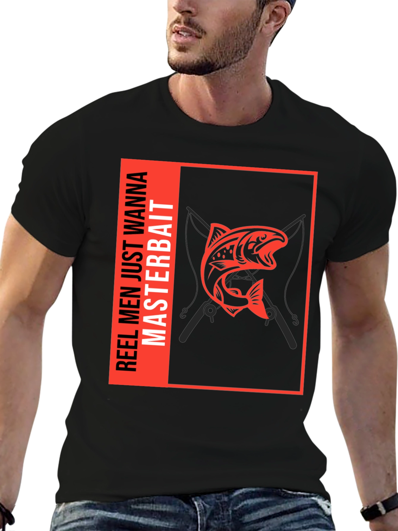 Reel Men Masterbait Graphic T-Shirt