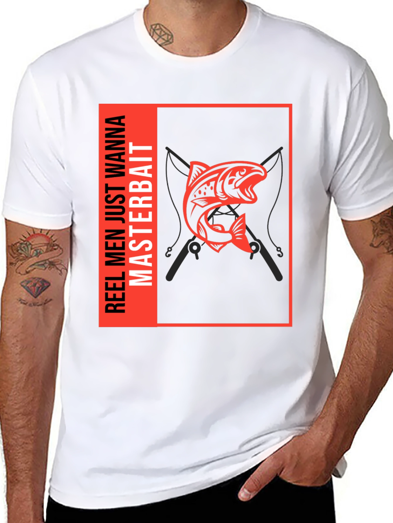 Reel Men Masterbait Graphic T-Shirt