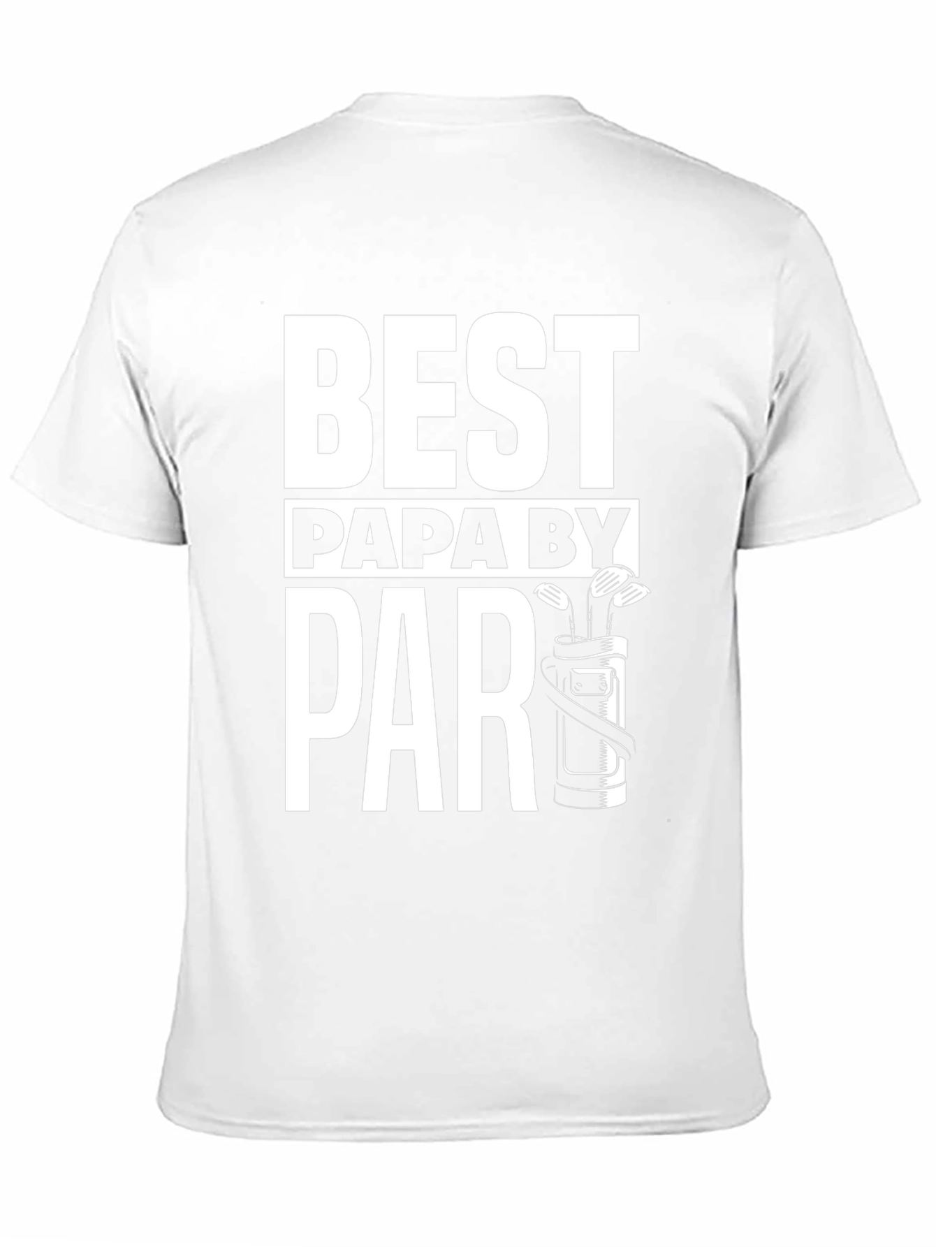 Best Papa By Par Golf T-Shirt Fathers Day Tee