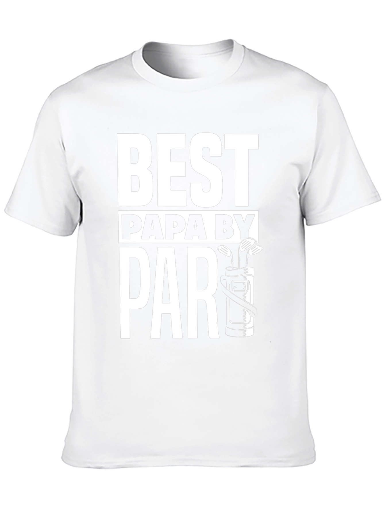 Best Papa By Par Golf T-Shirt Fathers Day Tee