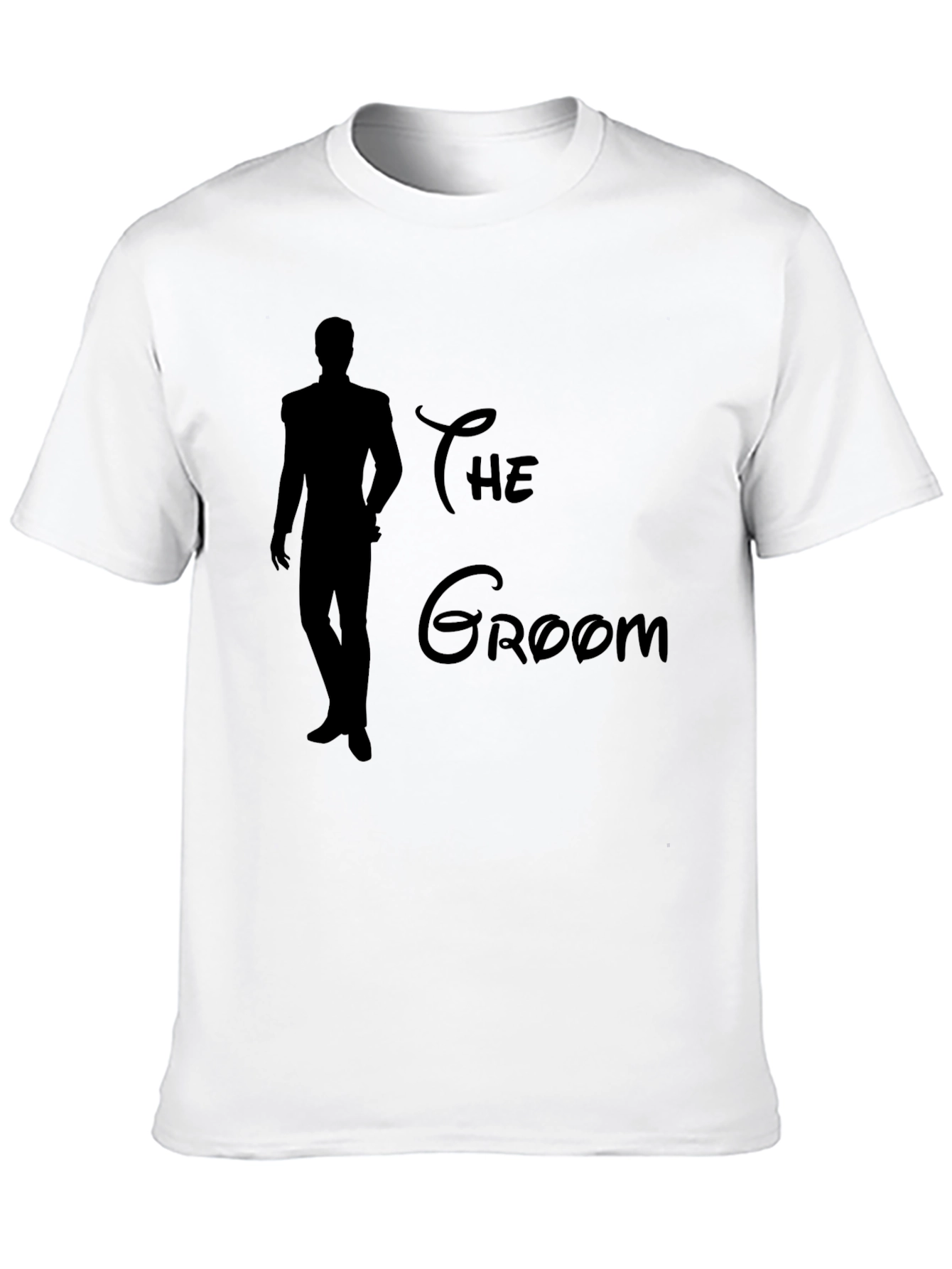 The Groom Black Graphic Tee
