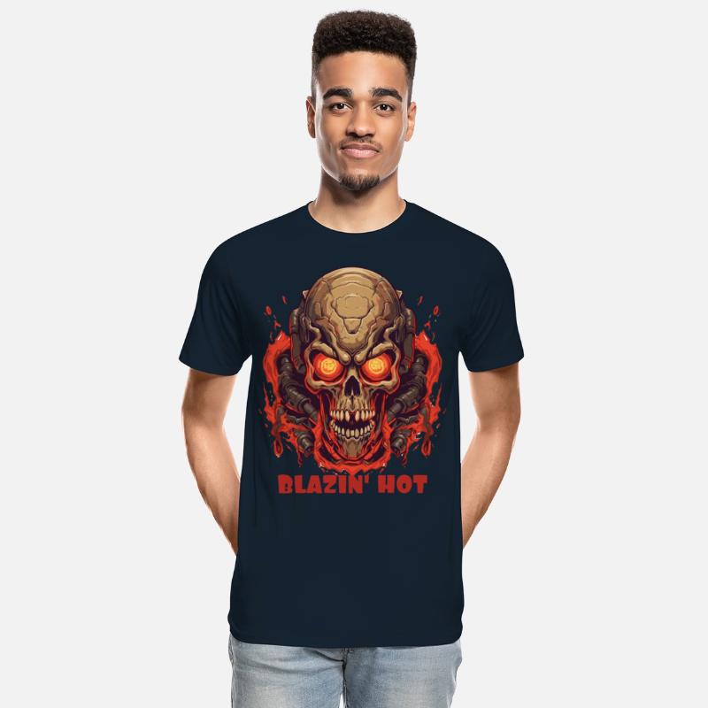 Blazin' Hot Fire Skull