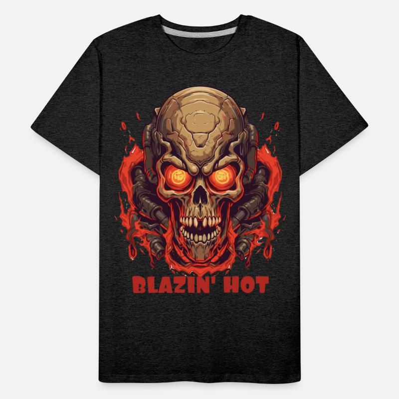 Blazin' Hot Fire Skull
