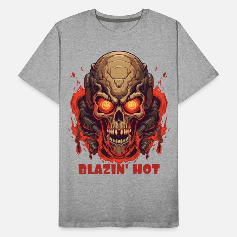 Blazin' Hot Fire Skull