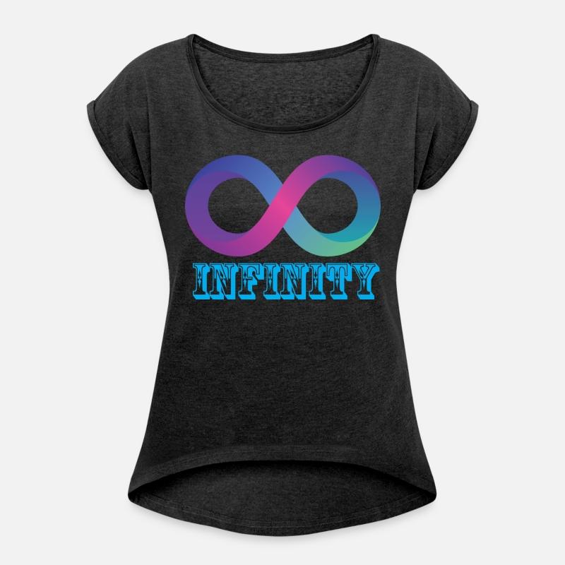blue and pink Color Mathematic infinity symbol