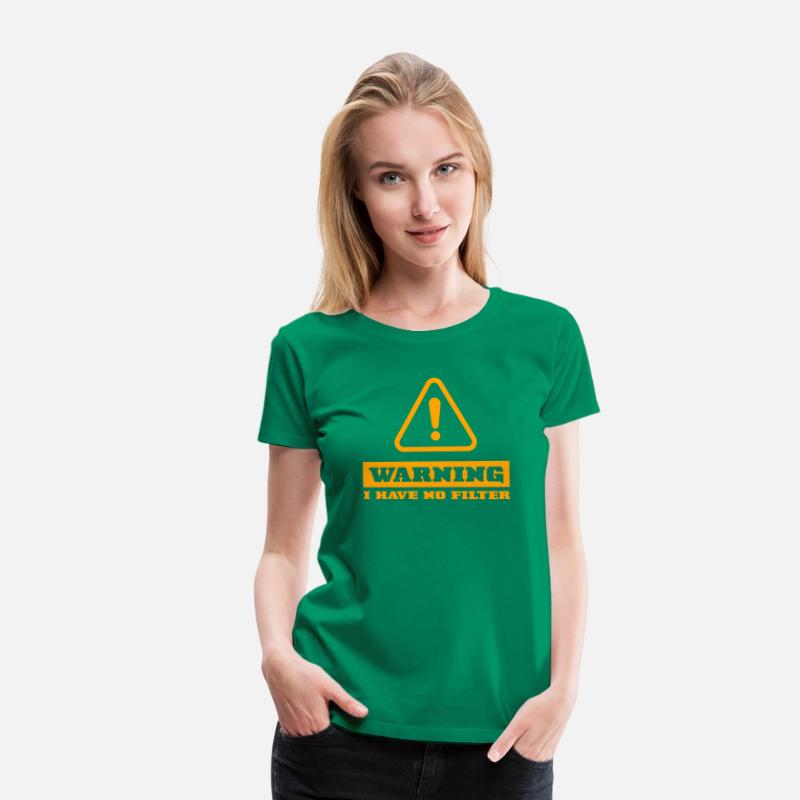 Blunt Warning Tee: Filter-Free Zone