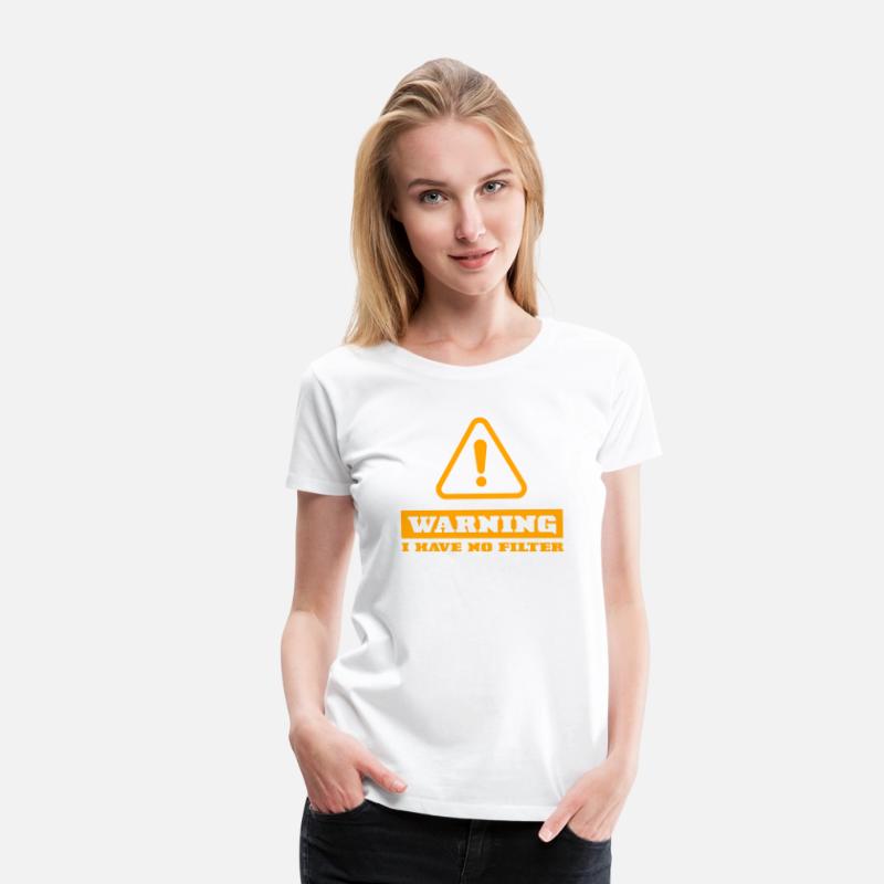 Blunt Warning Tee: Filter-Free Zone