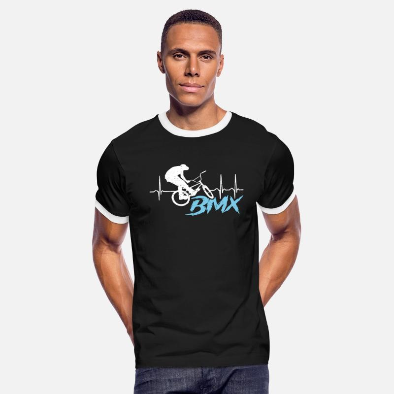 BMX Racing BMX Heartbeat Loves Bicyclette Cyclist