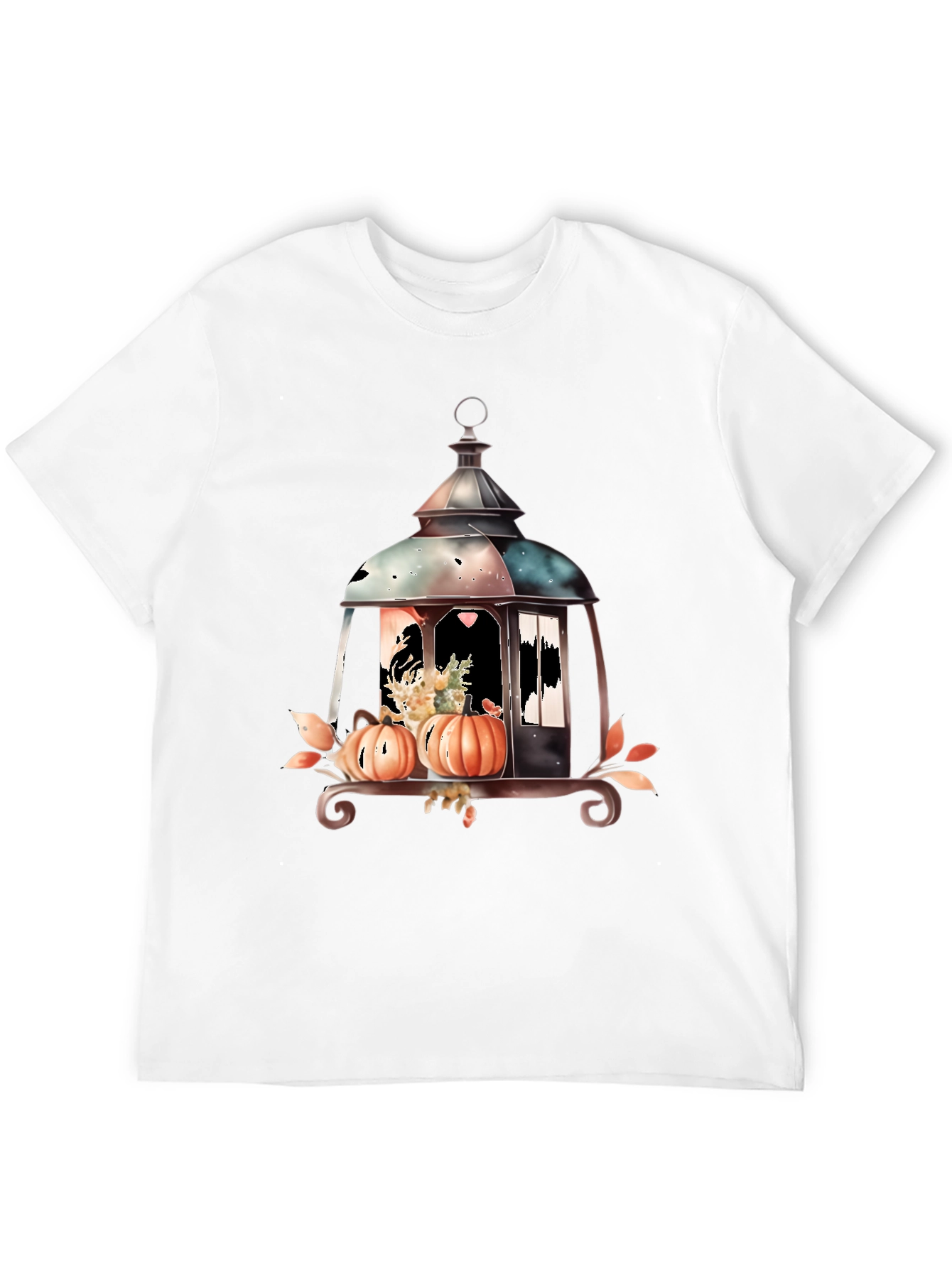 Lantern & Pumpkin Graphic Tee