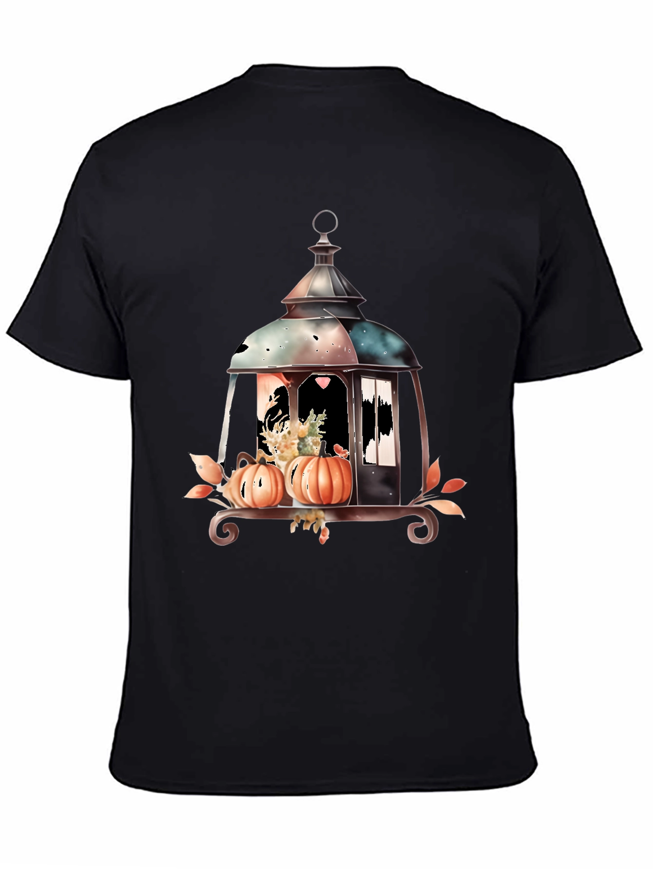 Lantern & Pumpkin Graphic Tee