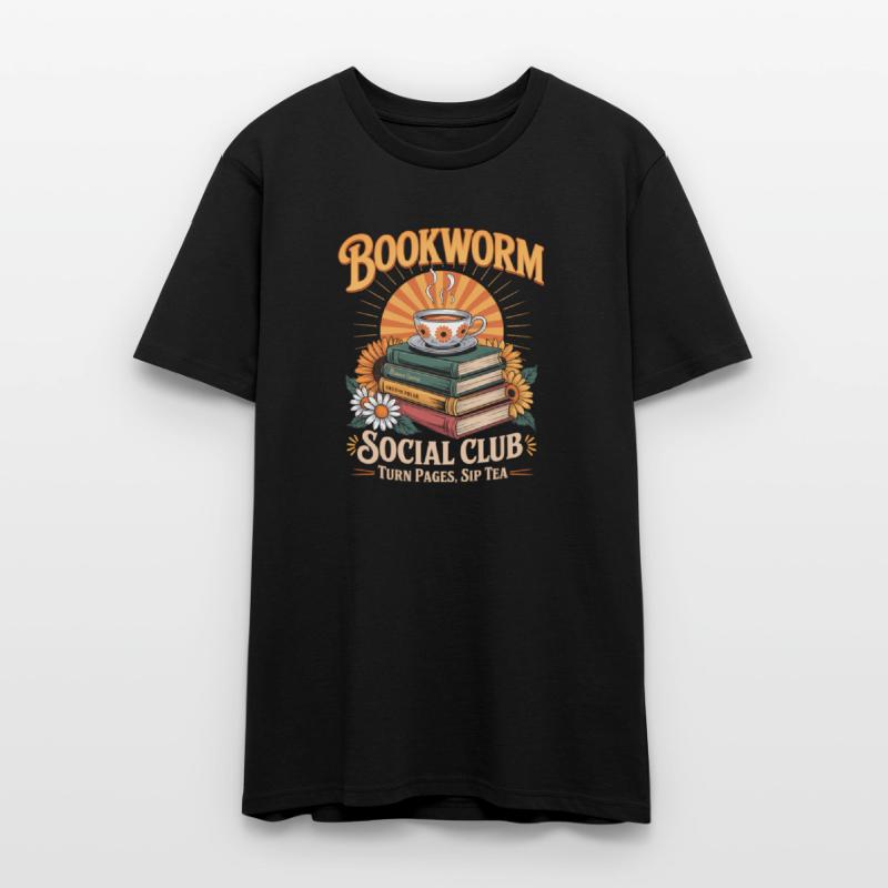 Bookworm Social Club Reading Lover