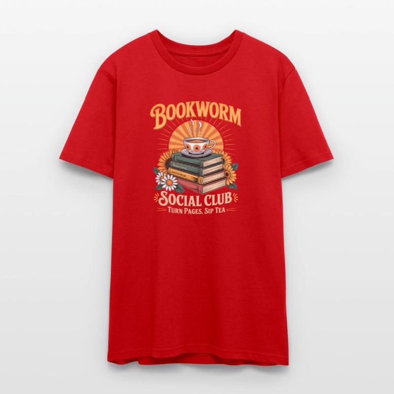 Bookworm Social Club Reading Lover