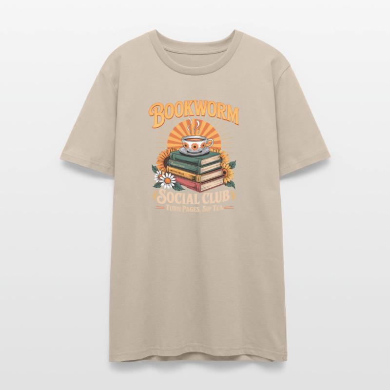 Bookworm Social Club Reading Lover