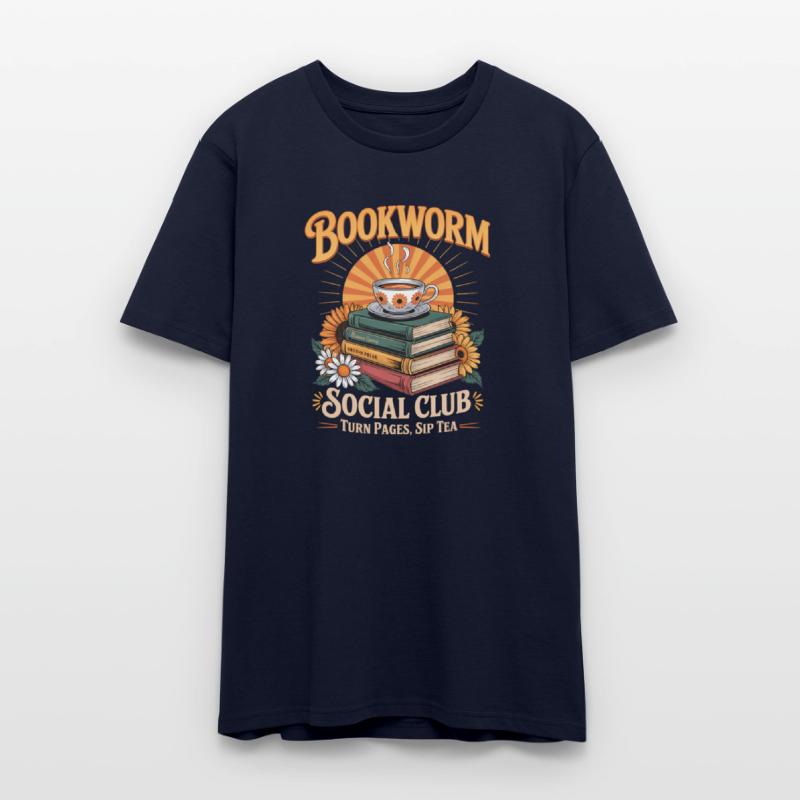 Bookworm Social Club Reading Lover