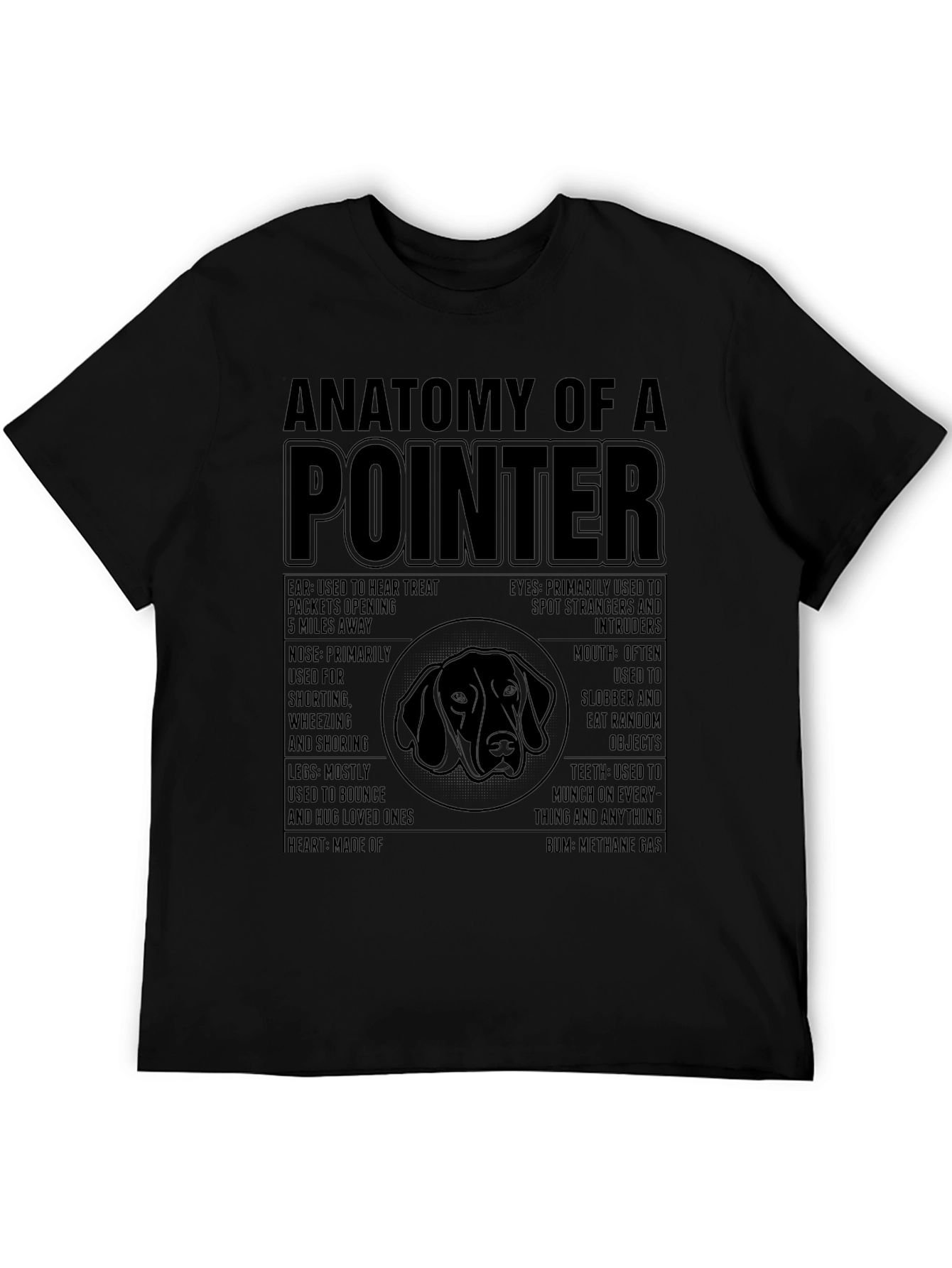 Anatomy of a Pointer Dog T-Shirt