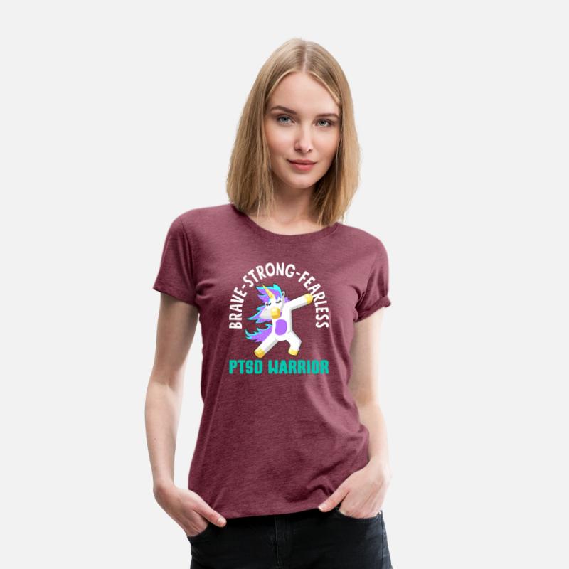 Brave Strong Fearless PTSD Awareness