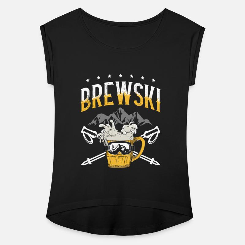 Brewski Beer Drinker Skiing Ice Ski Winter Sport