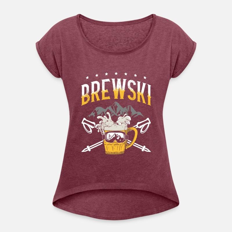 Brewski Beer Drinker Skiing Ice Ski Winter Sport