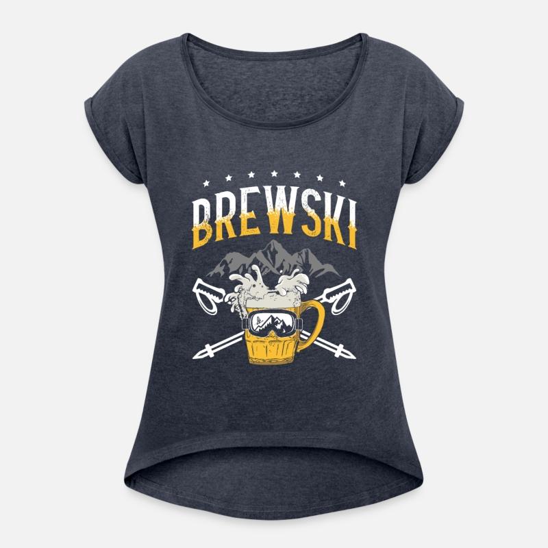 Brewski Beer Drinker Skiing Ice Ski Winter Sport