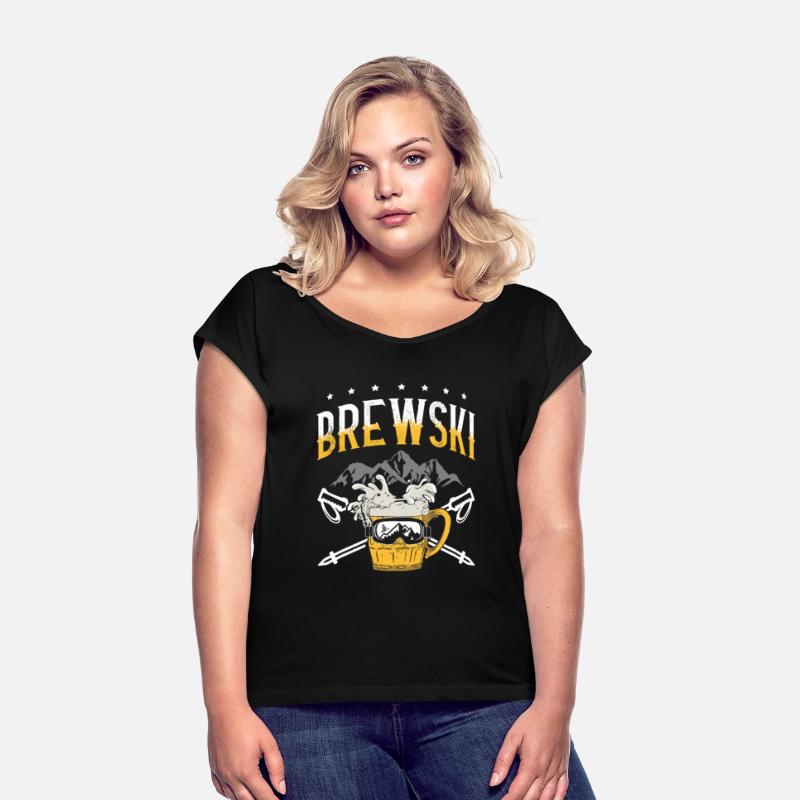 Brewski Beer Drinker Skiing Ice Ski Winter Sport