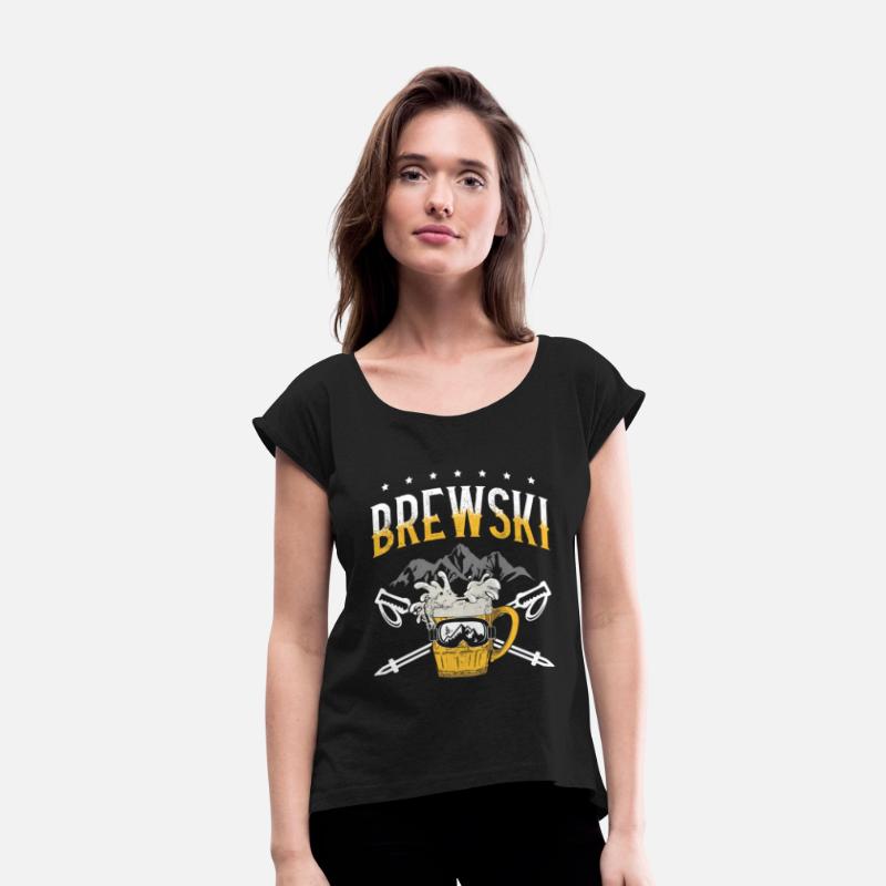 Brewski Beer Drinker Skiing Ice Ski Winter Sport