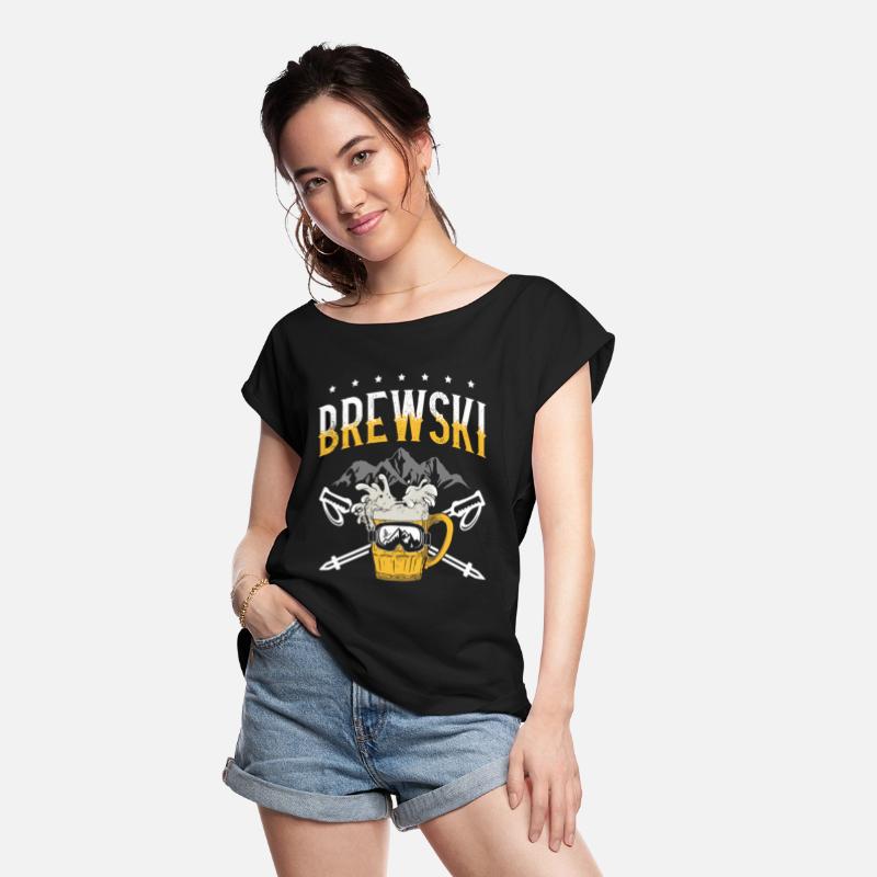 Brewski Beer Drinker Skiing Ice Ski Winter Sport