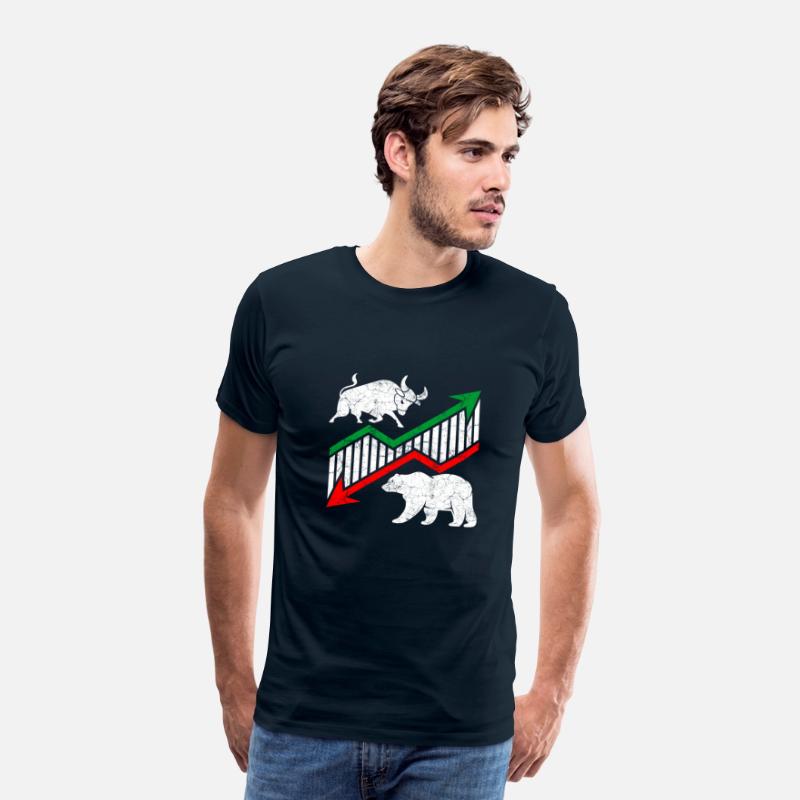 Bull and Bear Stock Market gift funny shares