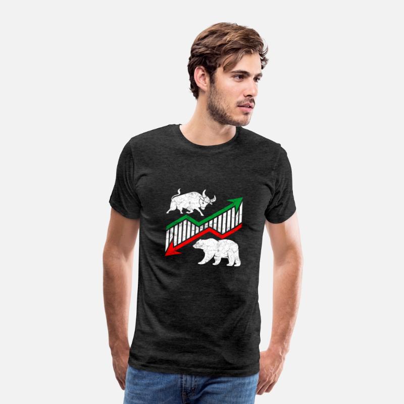 Bull and Bear Stock Market gift funny shares