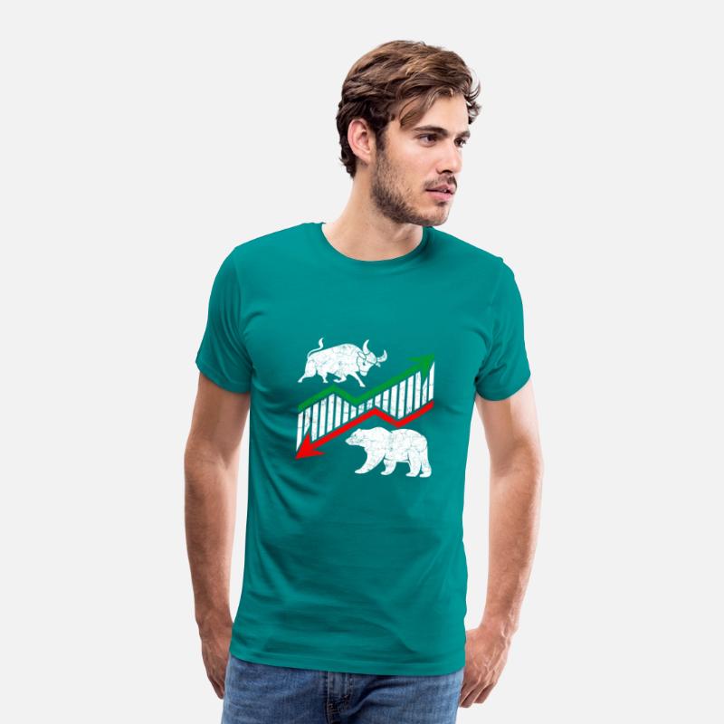 Bull and Bear Stock Market gift funny shares