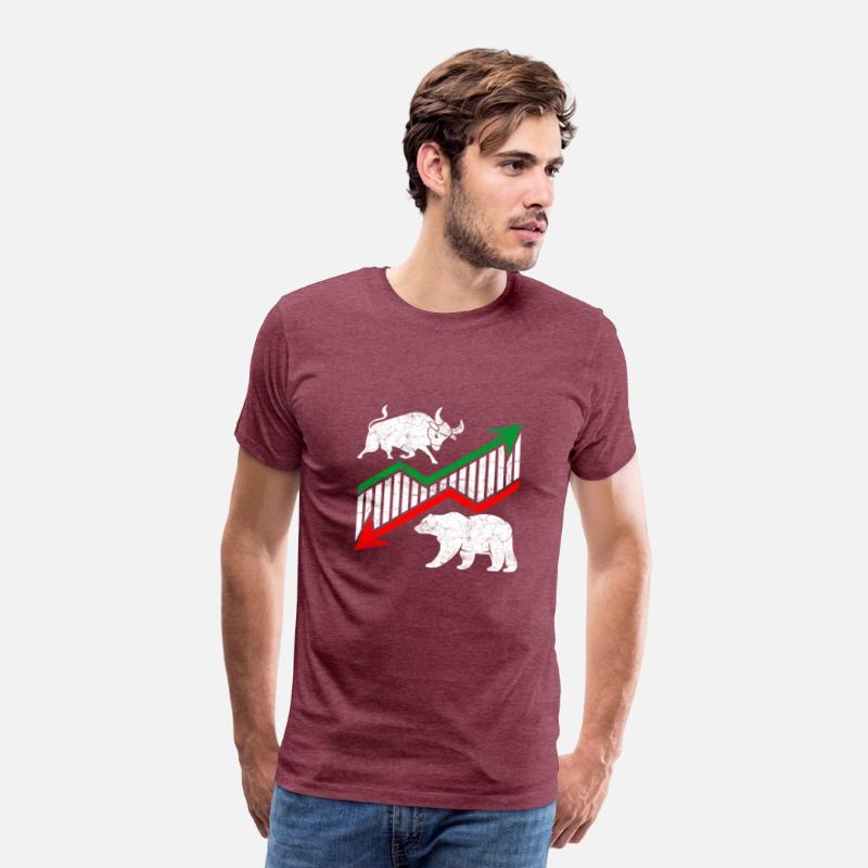 Bull and Bear Stock Market gift funny shares