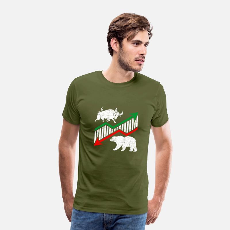 Bull and Bear Stock Market gift funny shares